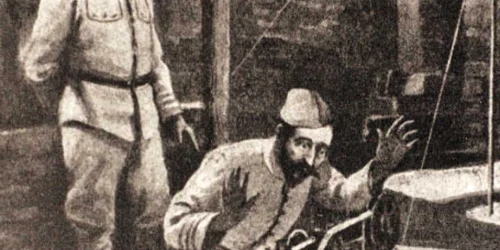 Ilustraţie din romanul „Uimitoarea aventură a misiunii Barsac“