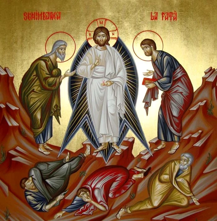 Schimbarea la față a lui Isus s-a întâmplat pe muntele Tabor iar apostolii au fost martori