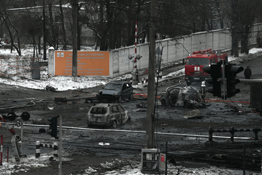 Noi alerte de raiduri aeriene în toată Ucraina