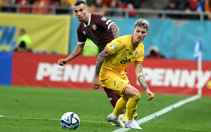 Dennis Man (galben) se bucură de apreciere la echipa de club, Parma (FOTO: Sportpictures)