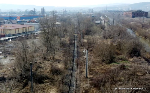 calea ferata simeria hunedoara devastata de hoti foto daniel guta adevarul