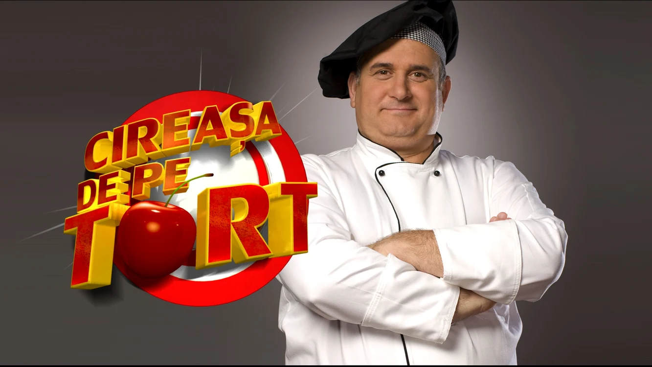 Horia Vîrlan este gazda celei mai îndrăgite emisiuni culinare, „Cireașa de pe tort”, difuzată la Prima TV de mierduri până duminică, de la 19.30
