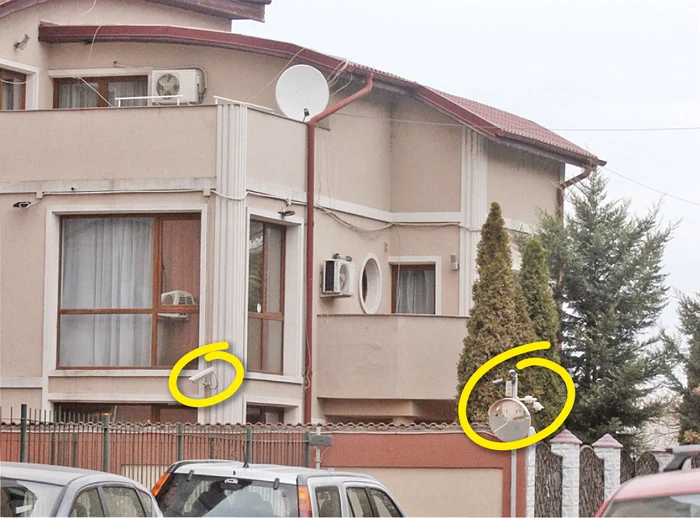 Casa în care stă Betty Salam este împânzită cu camere video