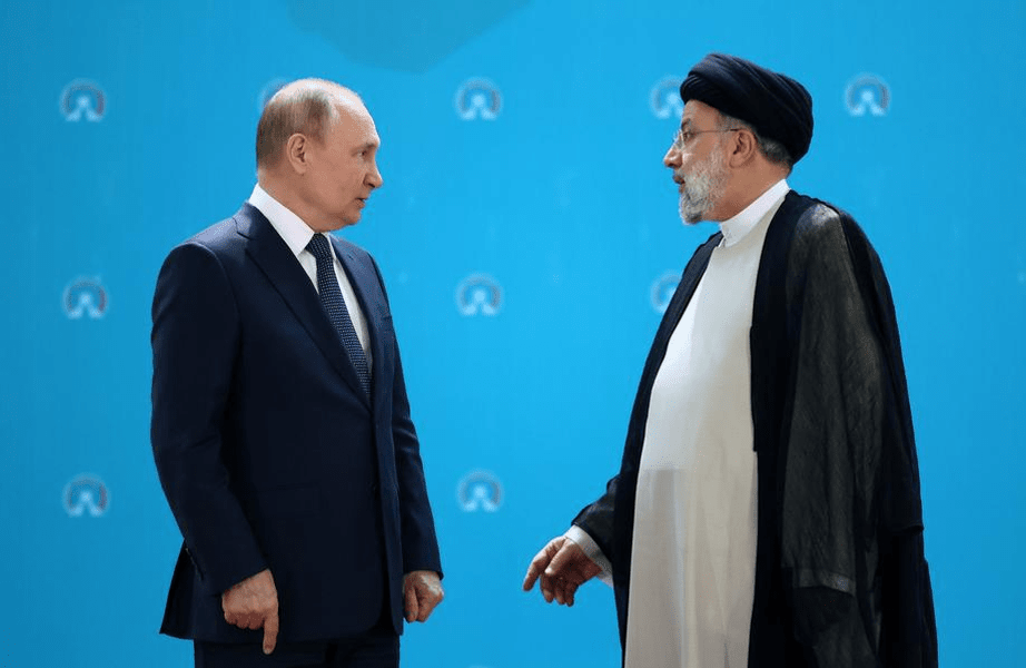 Izolat în Occident, Putin caută „prieteni” în Orient: Liderul de la Kremlin s-a întâlnit cu președintele Iranului