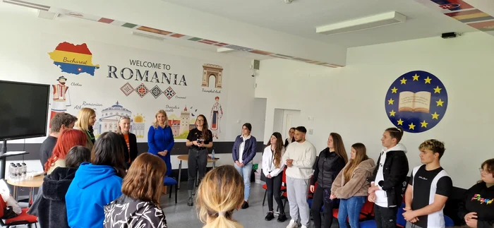 Elevii liceului din Brănești învață meserii căutate pe piața muncii FOTO arhiva personală