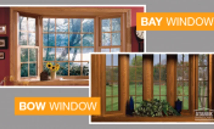 Bay window versus bow window Sursa stanekwindows.com