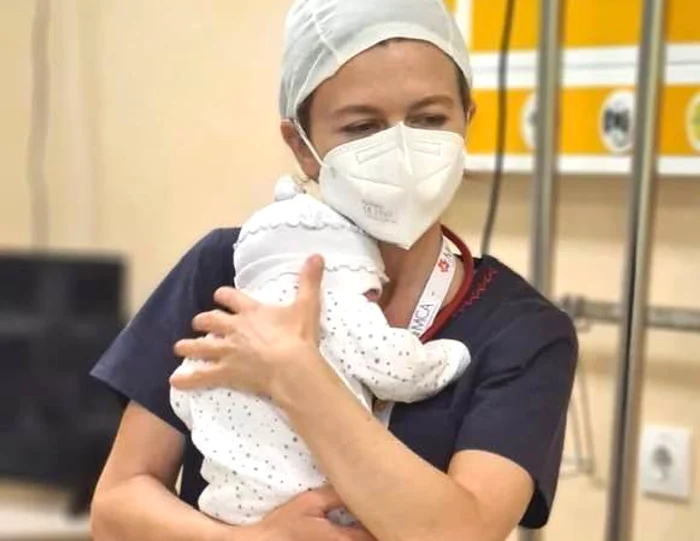 Dr. Carmen Zaboloteanu de la Maternitatea din Botoșani