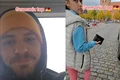 romanii care au gasit un portofel pe jos jpg