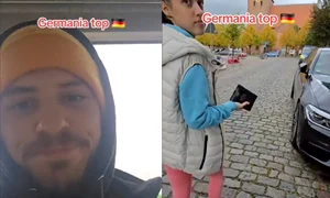 romanii care au gasit un portofel pe jos jpg