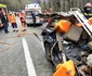 Accident mortal cu două victime pe Valea Oltului - DN7-E81 - în Călimăneşti - Vâlcea Foto Adevărul