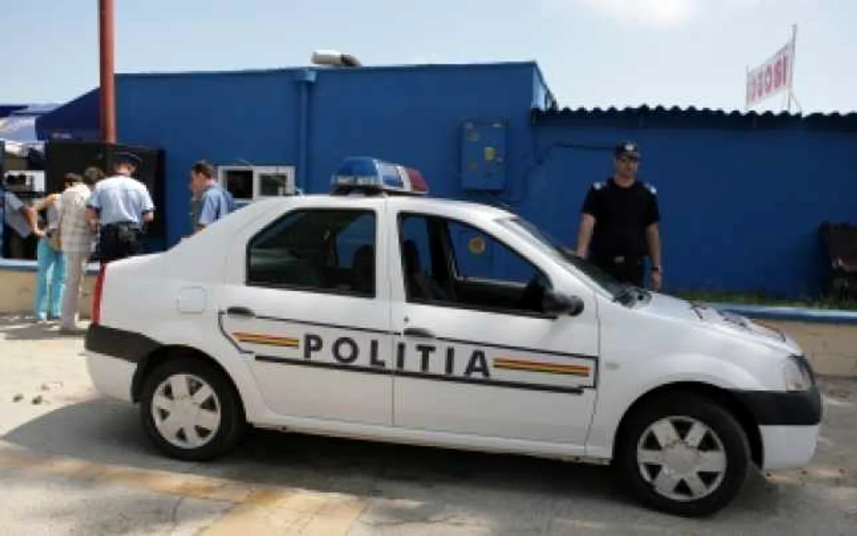 Suspectul a fost reţinut de poliţişti