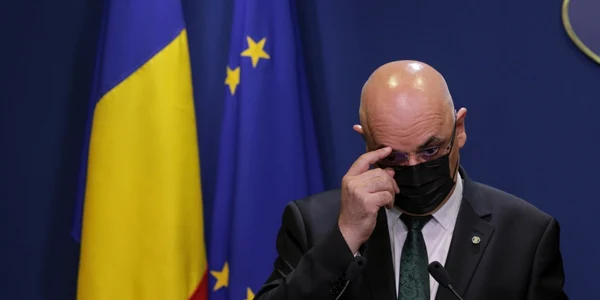 Conferinţă de presă - guvern - CNSU - restricţii covid - Raed Arafat / 25 mar 2021 / FOTO Inquam Photos / Octav Ganea