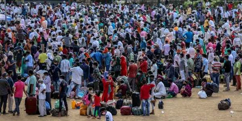 Mumbai in vremea pandemiei de cooronavirus FOTO EPA-EFE