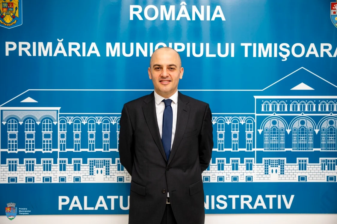 City managerul Timişoarei, Matei Creiveanu FOTO Primăria Timişoara