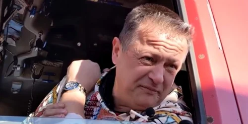 Sofer roman la protestul din Ottawa foto captura