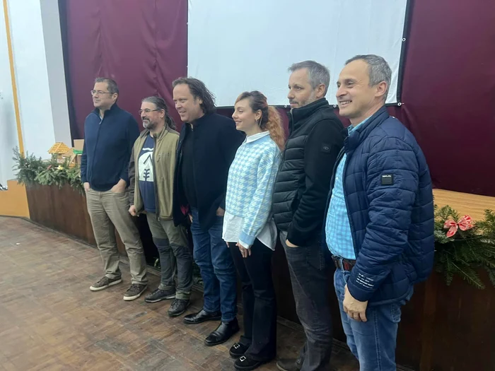Charley Ottley la Costești Vâlcea pentru promovarea Geoparcului aspirant UNESCO Oltenia de sub Munte