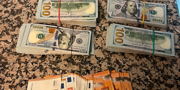 bani euro si dolari  Foto Autoritatea Vamală Română png