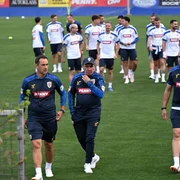 Gica Hagi antrenament jpg