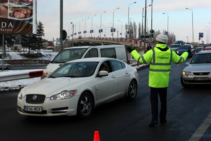 2.200 de poliţişti în trafic, pe DN 1. FOTO: Adevărul