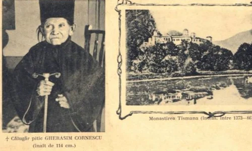 Cel mai scund român din istorie a fost călugăr la Mănăstirea Tismana jpeg