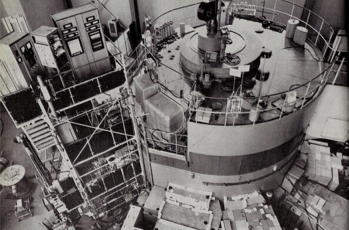 Primul reactor atomic din România a fost dat în folosinţă în anul 1957 FOTO: primăria Turnu Măgurele