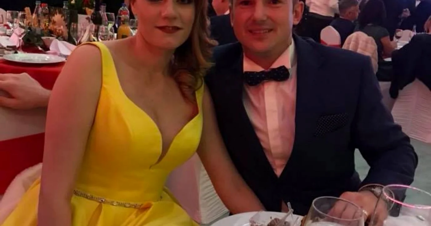 Vâlcea Alex şi Andreea Tache tinerii care vor sa construiască o casă pentru 16 copii abandonati în imagine la Balul Primăriei în 2017 Foto Arhiva personală