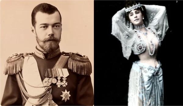Țarul Nicolae al Rusiei și Mathilde Kschessinka  foto   Profimedia jpg