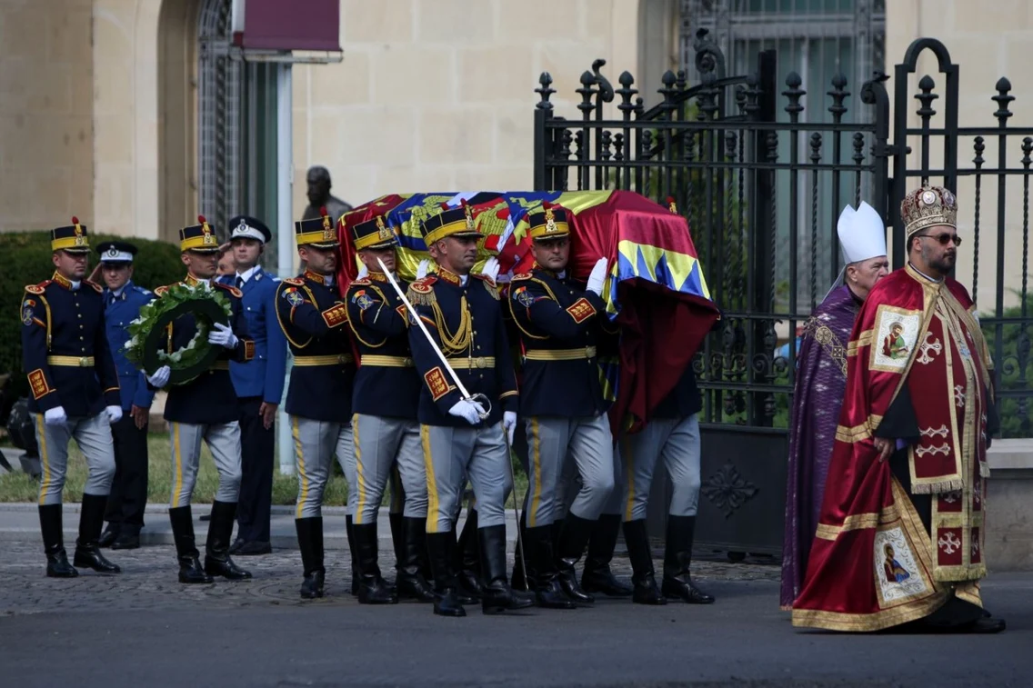 Funeralii Regina Palatul Regal Ana FOTO David Muntean 
