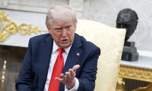 Donald Trump Friedrich Merz Biroul Oval 3 FOTO EPA EFE jpg