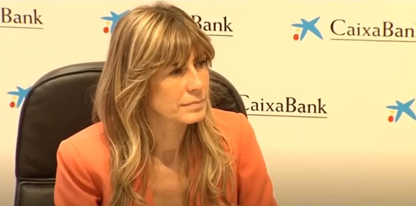 Begona Gómez, acuzată oficial într-un dosar de corupţie. FOTO: captură video