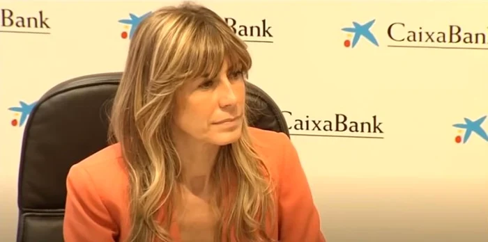 Begona Gómez, acuzată oficial într-un dosar de corupţie. FOTO: captură video