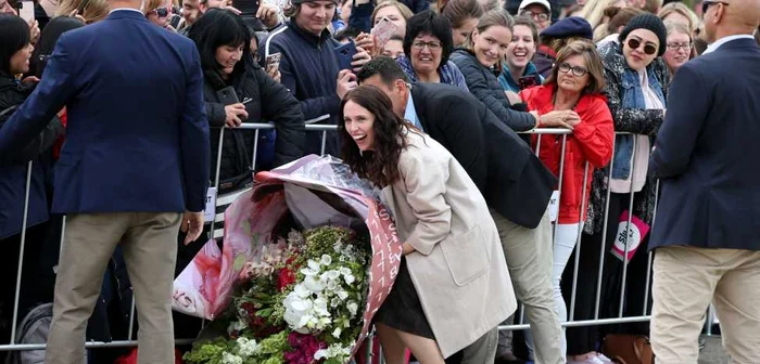 Premierul noii Zeelande Jacinda Ardern