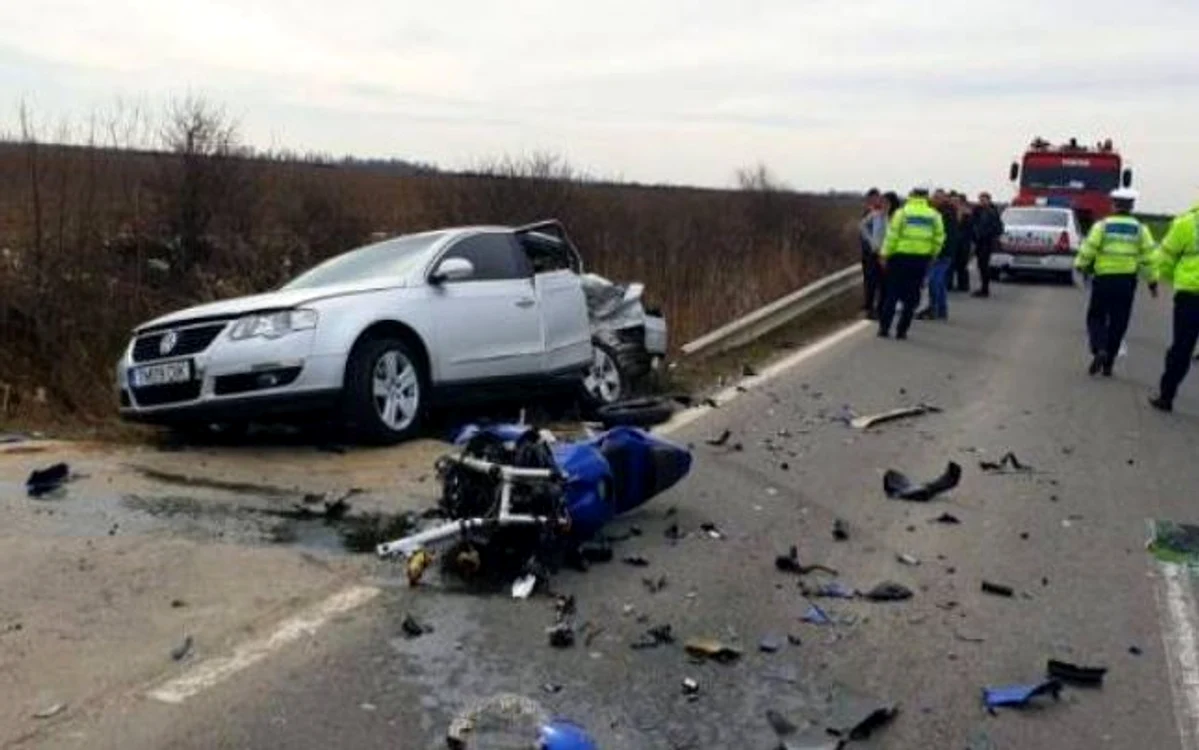 Accident grav lângă Timişoara FOTO Opiniatimisoarei.ro