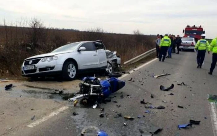 Accident grav lângă Timişoara FOTO Opiniatimisoarei.ro