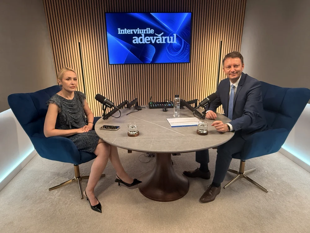 Siegfried Mureșan a fost invitat vineri la Interviurile Adevărul. FOTO: Adevărul