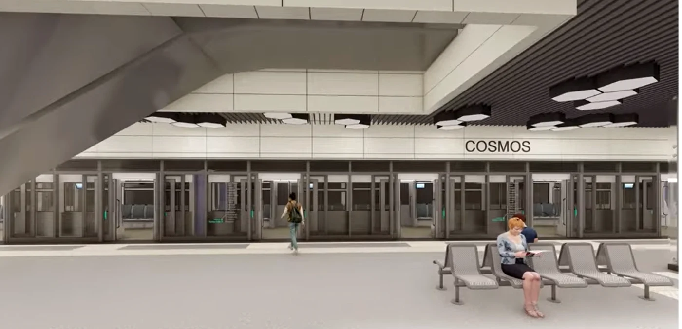 Metroul de la Cluj Napoca, într-o simulare a Primăriei FOTO: Primăria Cluj Napoca
