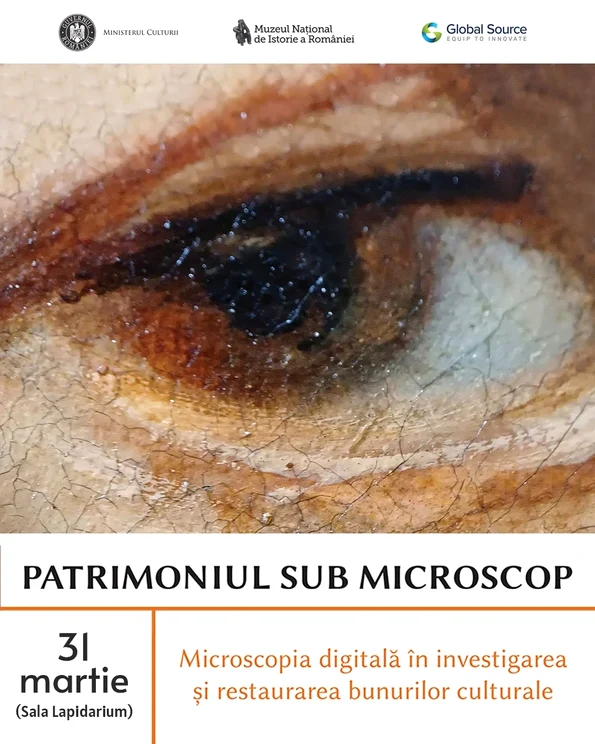 Workshop: Patrimoniul sub microscop. Microscopia digitală în investigarea și restaurarea bunurilor culturale, la MNIR