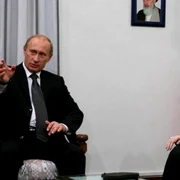 Vladimir Putin şi Ali Khamenei FOTO AFP