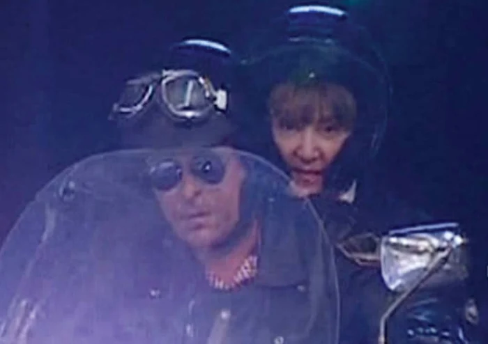 Monica Macovei a mers cu un prieten cu motocicleta