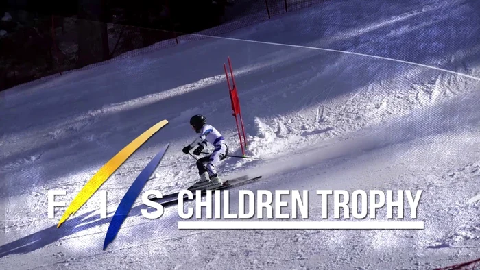 Două importante competiţii de schi se vor desfăşura în Poiana Braşov FOTO FIS Children Trophy
