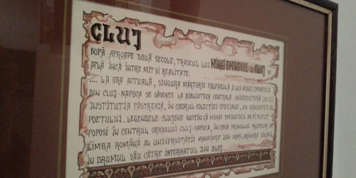 expozitie de gravura dedicata lui eminescu la cluj foto