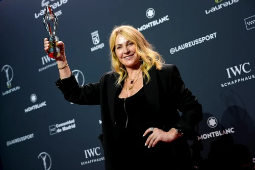 Nadia Comăneci a primit premiul pentru întreaga activitate la Gala Laureus, Profimedia 
