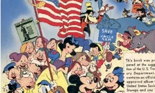 Armata Disney luptă împotriva Germaniei naziste jpeg
