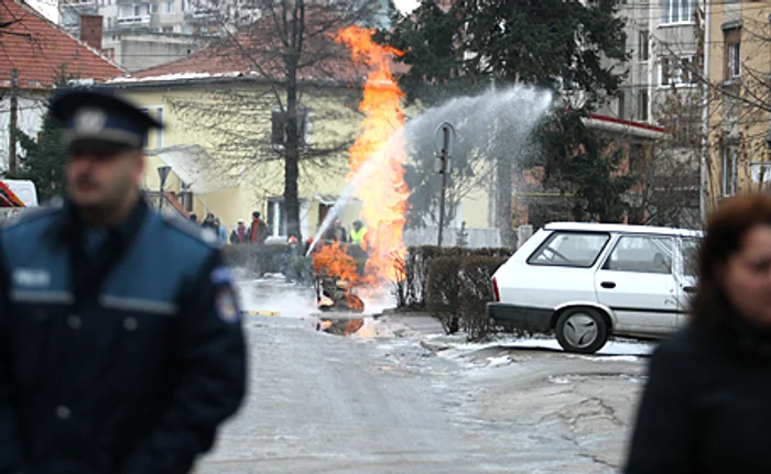 Explozia de ieri a pus în pericol zeci de copii