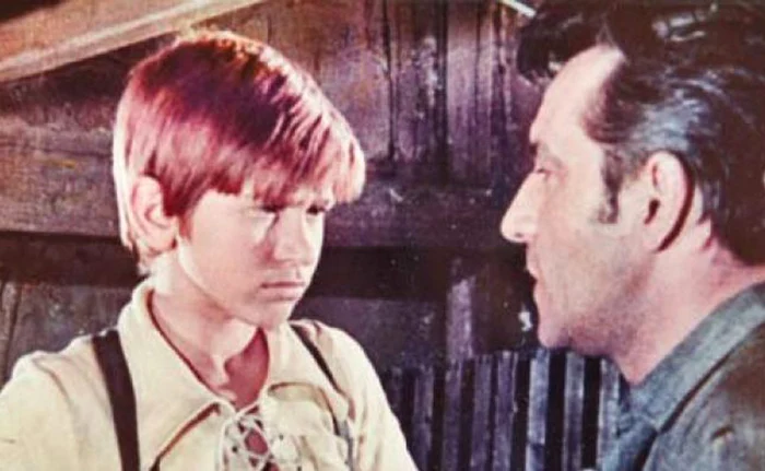 Costel Băloiu, alături de actorul Nae Alexandru, de la Teatrul de Revistă Constantin Tănase