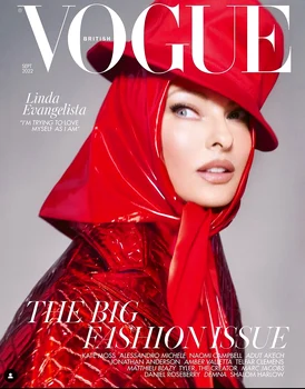 linda evangelista coperta Vogue jpg