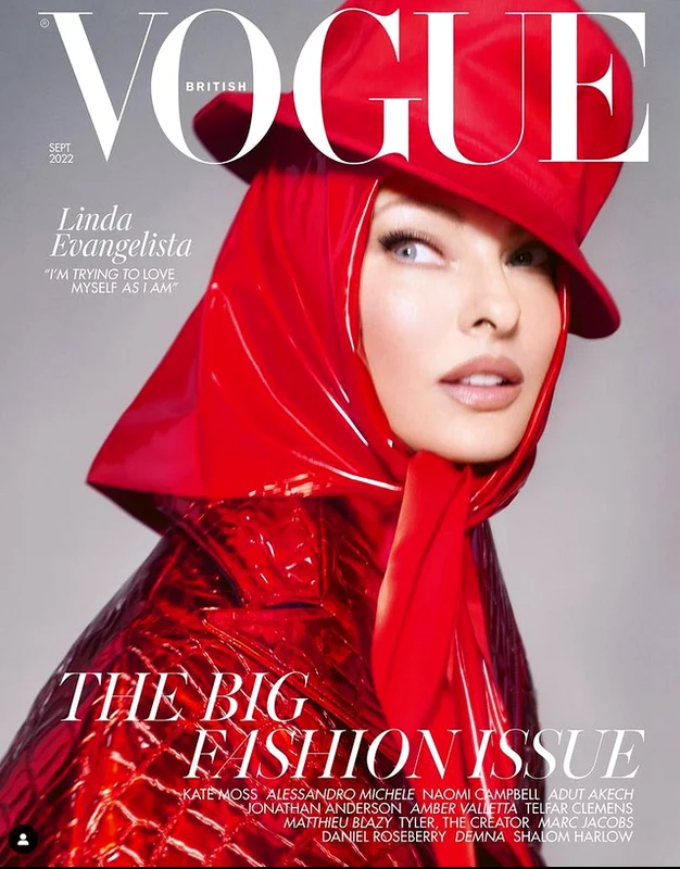 linda evangelista coperta Vogue jpg