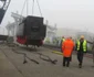 O locomotiva cu aburi a fost pusă pe o şină separată în gara din Cluj