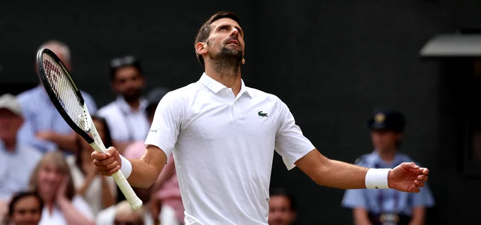 Novak Djokovici s-a recunoscut învins într-o finală epică. Foto Getty images