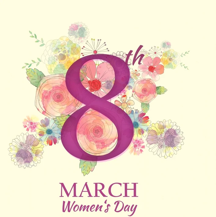 Felicitare de 8 martie cu ocazie sărbătorii Ziua Femeii